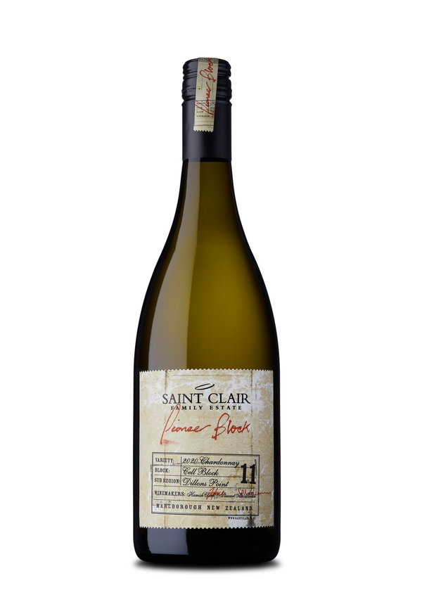 Saint Clair Pioneer Block 11 Cell Block Chardonnay 2020