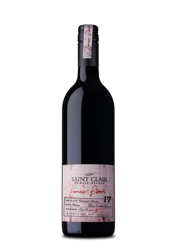 Saint Clair Pioneer Block 17 Plateau Block Cabernet Merlot 2021