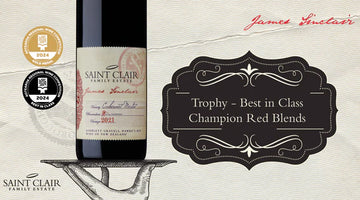 Saint Clair Family Estate - Best in class for Aotearoa Regional Wine Competition