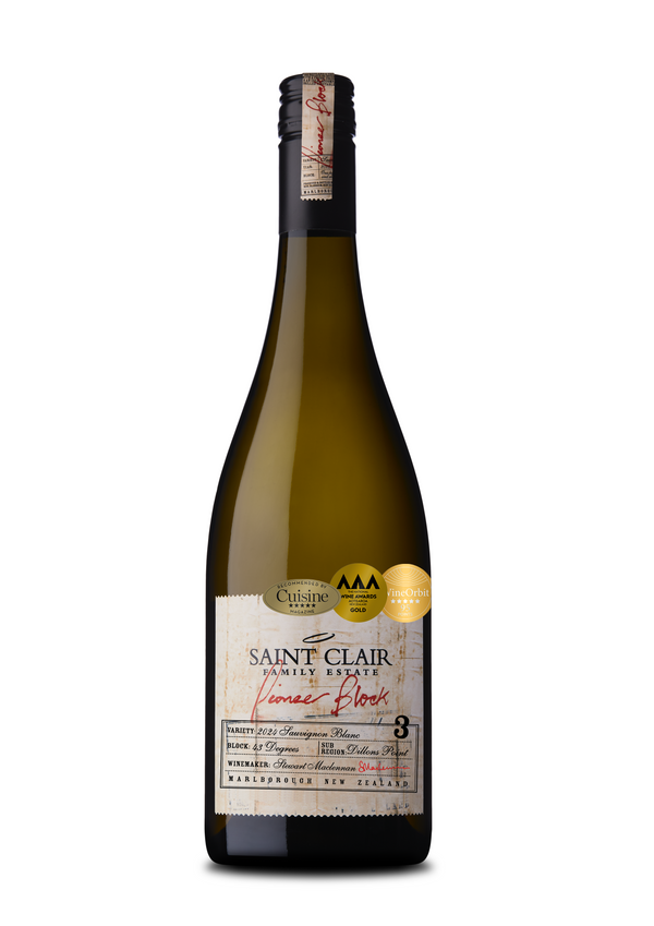 Saint Clair Pioneer Block 3 43 Degrees Sauvignon Blanc 2024*
