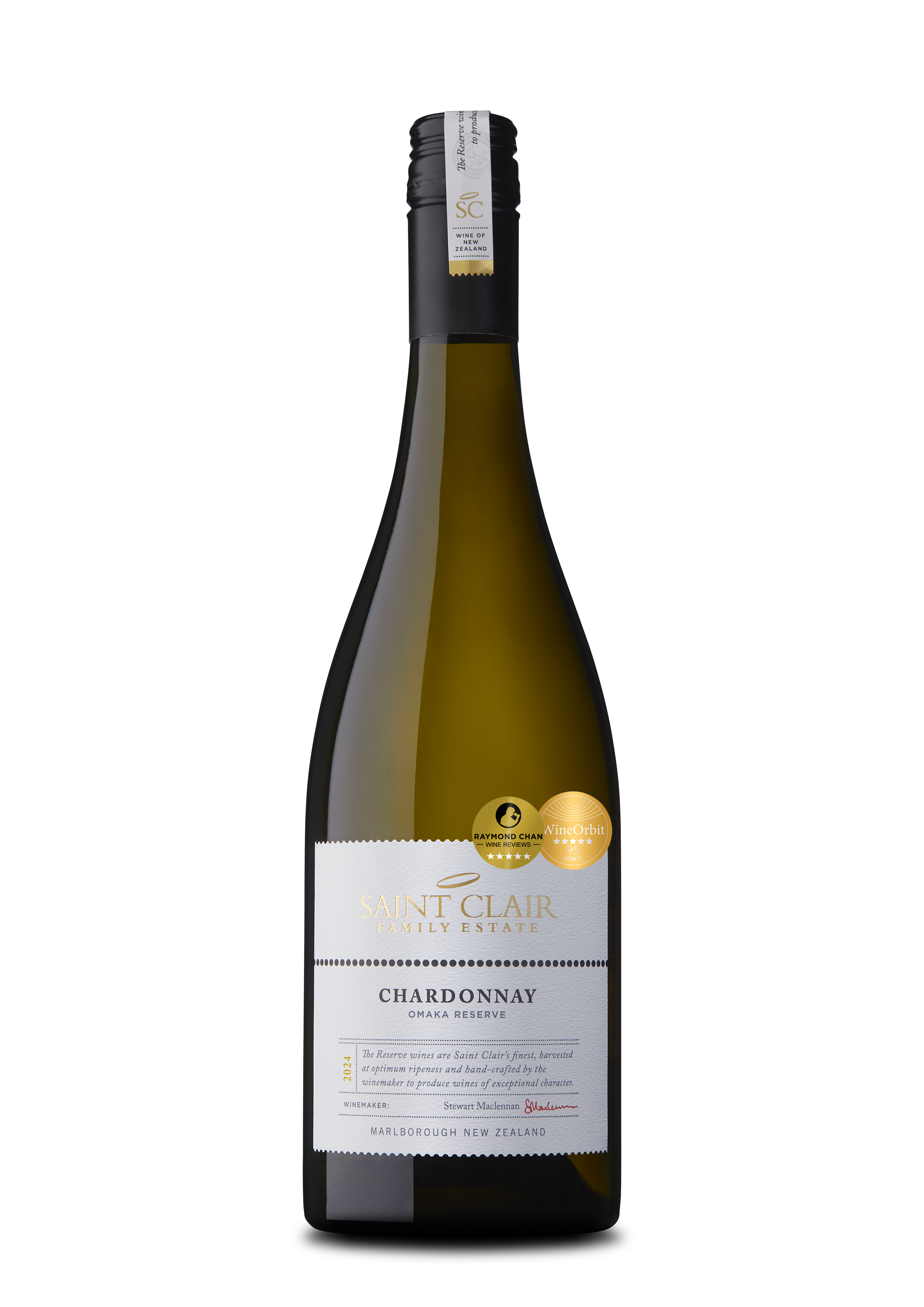 Omaka Reserve Chardonnay 2024 | Saint Clair Wine New Zealand