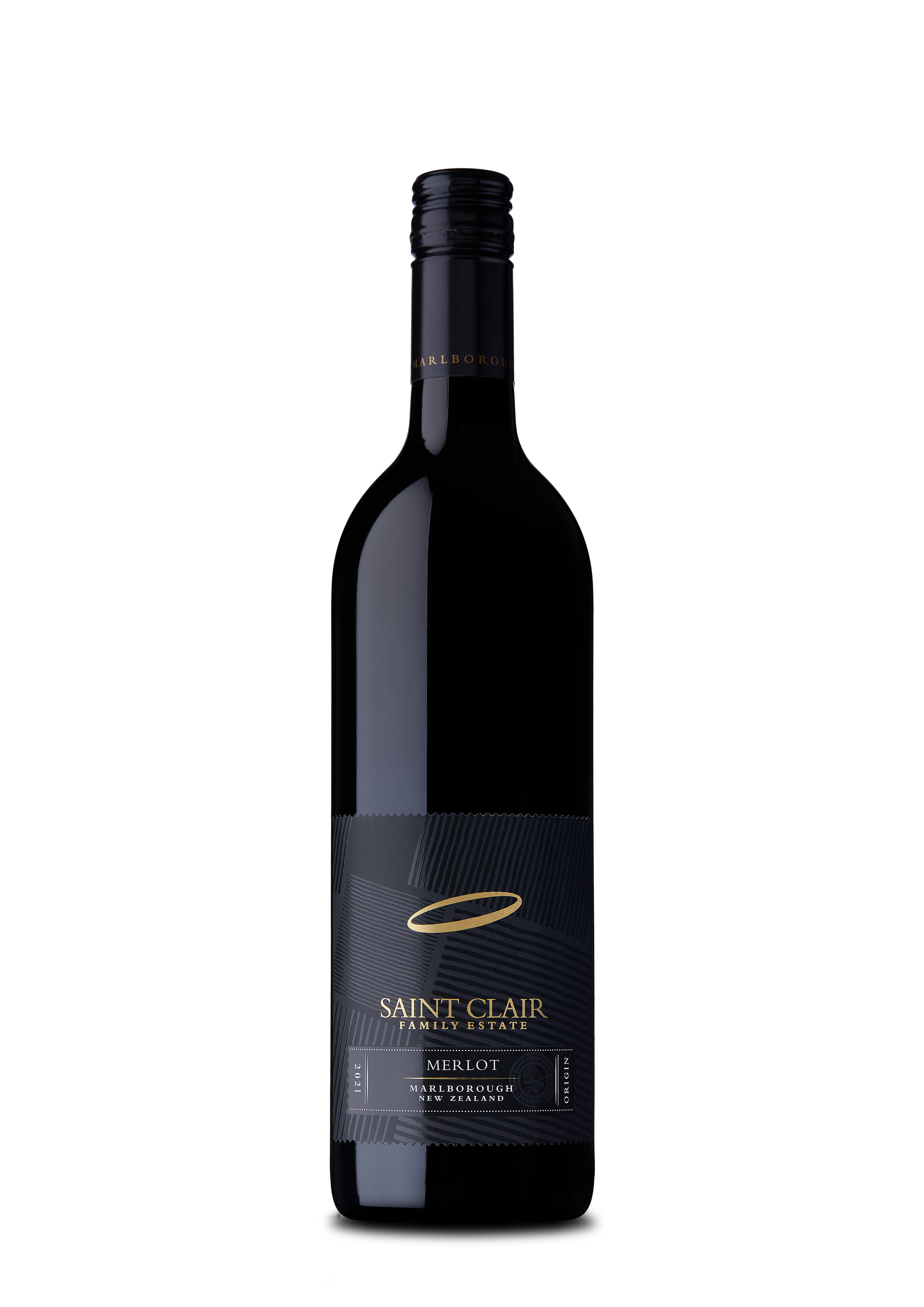 Origin Gimblett Gravels Merlot Saint Clair Wine New Zealand