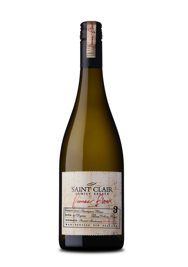 Saint Clair Pioneer Block 3 43 Degrees Sauvignon Blanc 2023