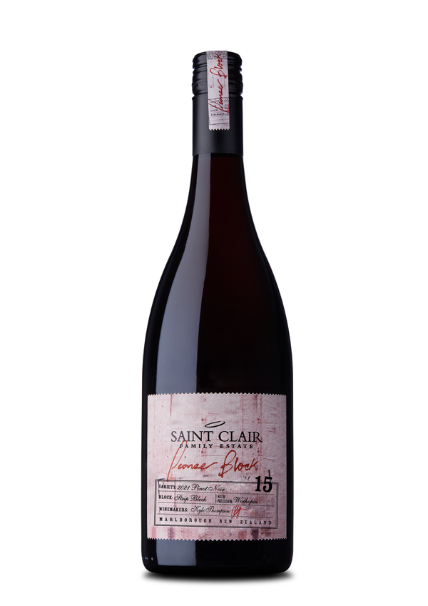 Saint Clair Pioneer Block 15 Strip Block Pinot Noir 2021