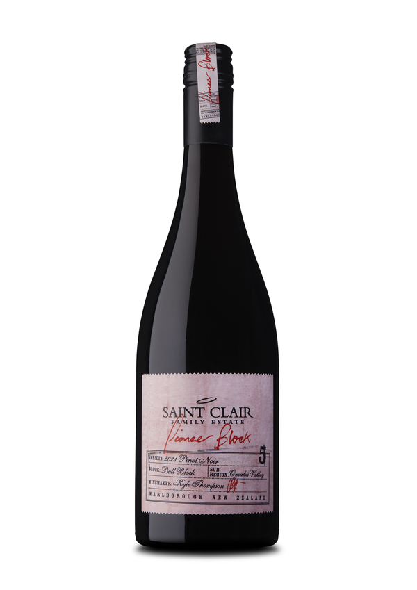 Saint Clair Pioneer Block 5 Bull Block Pinot Noir 2021