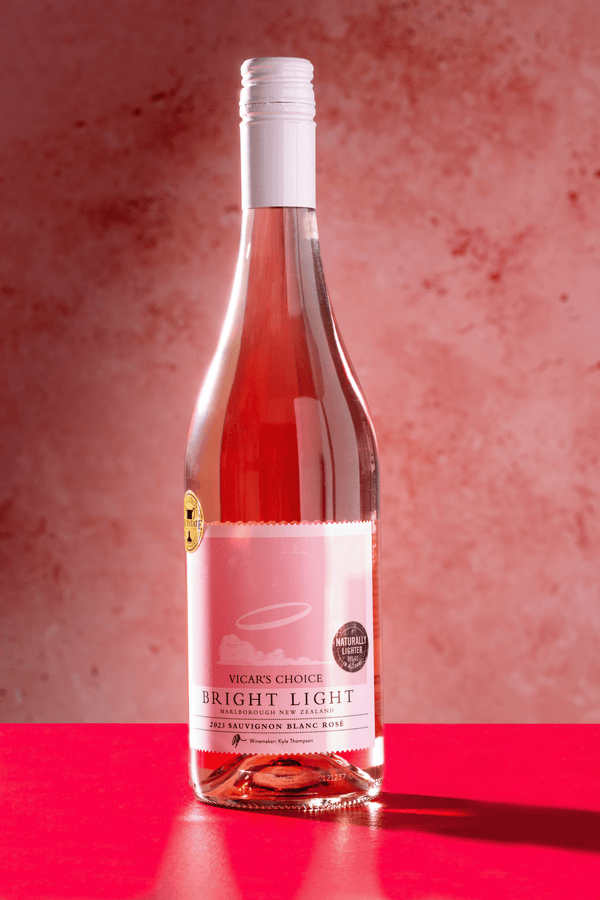 Saint Clair Vicar’s Choice Sauvignon Blanc Rosé Bright Light 2023