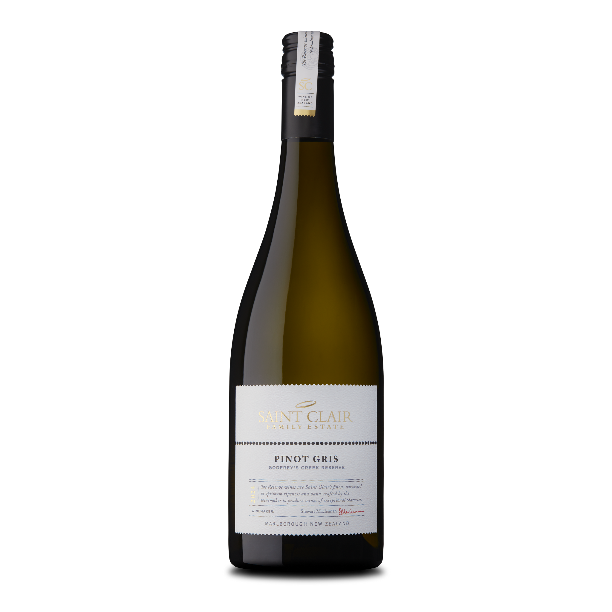 Godfrey's Creek Reserve Pinot Gris | Saint Clair Wine New Zealand