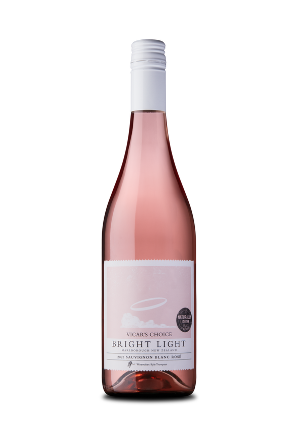 Saint Clair Vicar’s Choice Sauvignon Blanc Rosé Bright Light 2023