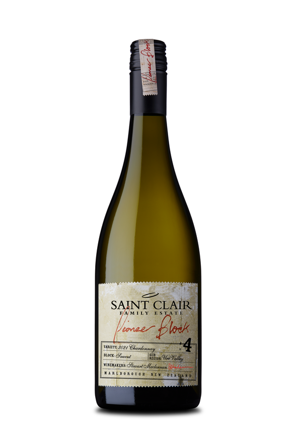 Saint Clair Pioneer Block 4 Sawcut Chardonnay 2021